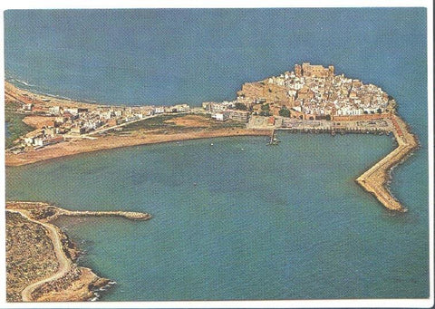 Postal JC0455: Peñiscola. Vista aerea