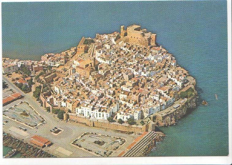 Postal JC0456: Peñiscola. Vista aerea