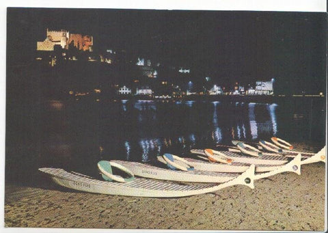 Postal JC0458: Peñiscola (castellon). Vista nocturna
