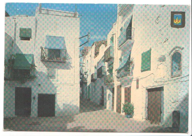 Postal JC0465: Peñiscola (Castellon). Calle tipica