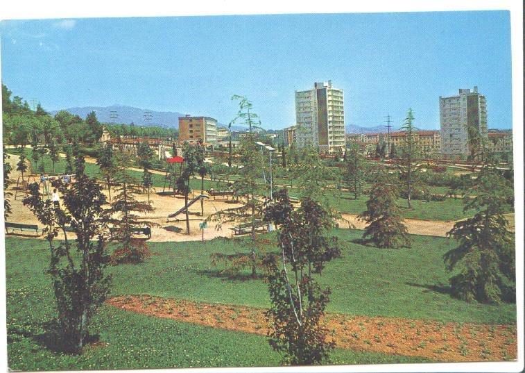 Postal JC0497: Barcelona. Parque de Cervantes