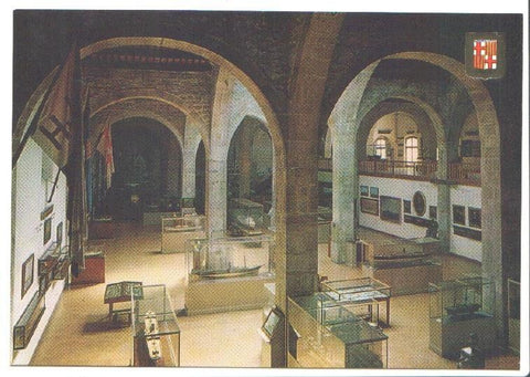 Postal JC0499: Museo Maritimo de la Excma. Diputacion Provincial de Barcelona. Sala Marques de Comillas dedicada a buques de propulsion mecanica