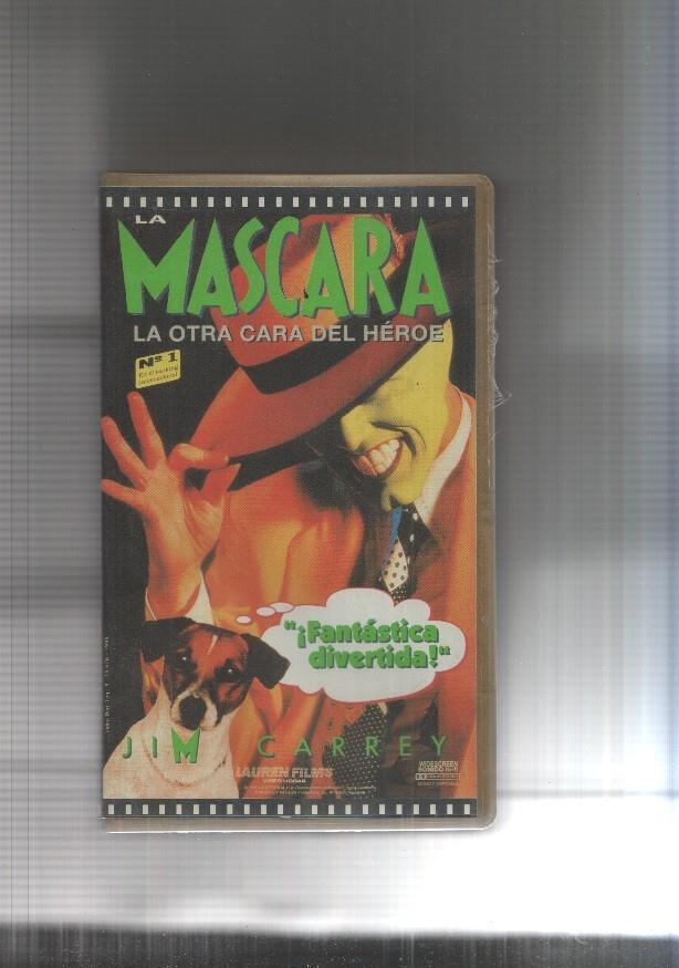 VIDEO VHS: La Mascara la otra cara del heroe