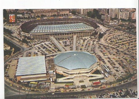 Postal JC0503: Barcelona. F.C. Barcelona, vista aerea del Camp Nou