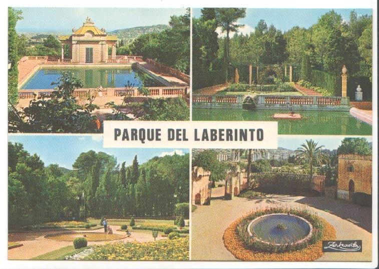 Postal JC0505: Barcelona. Parque del Laberinto