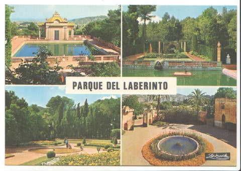 Postal JC0505: Barcelona. Parque del Laberinto