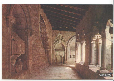 Postal JC0507: Barcelona. Iglesia de San Pablo del Campo. Claustro