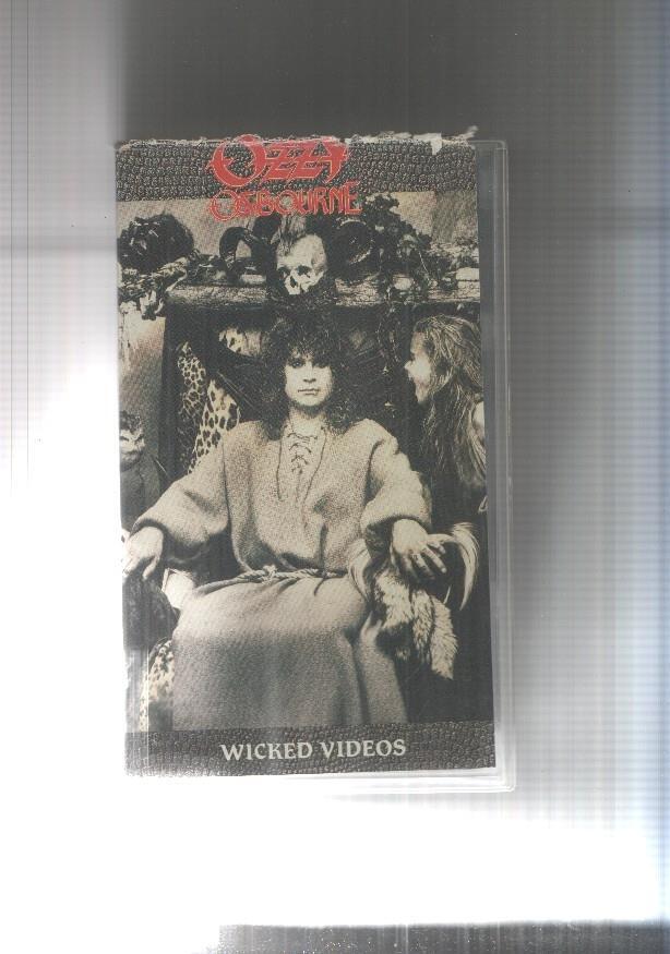 VIDEO VHS: Ozzy Osborne Wicked videos