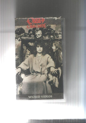 VIDEO VHS: Ozzy Osborne Wicked videos