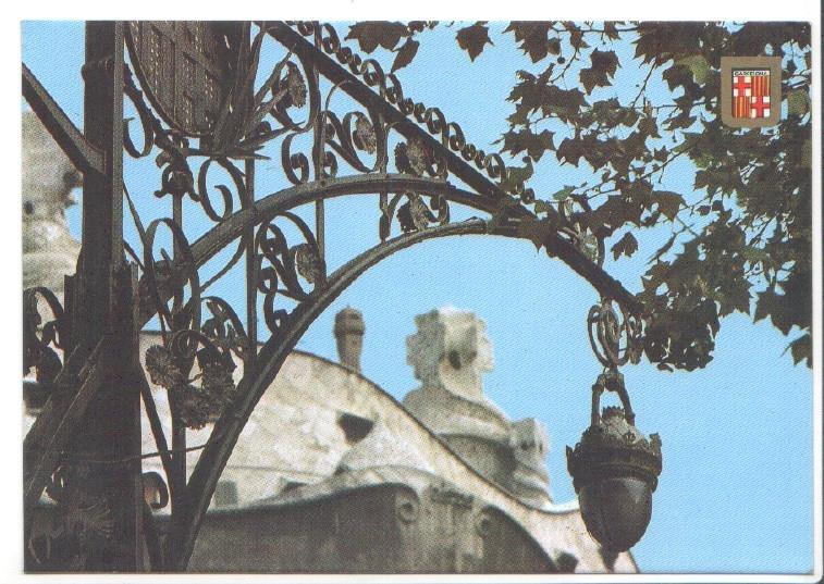 Postal JC0513: Barcelona. Casa Mila (La Pedrera)