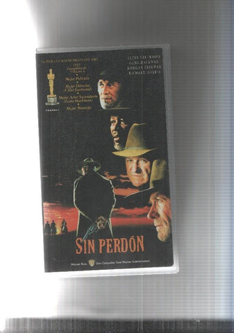 VIDEO VHS: Sin perdon