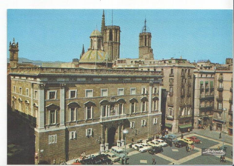 Postal JC0528: Barcelona. Palau de la Generalitat. Plaza de San Jaime