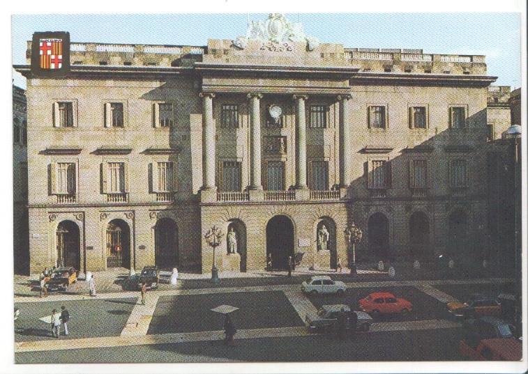 Postal JC0529: Barcelona. Ayuntamiento