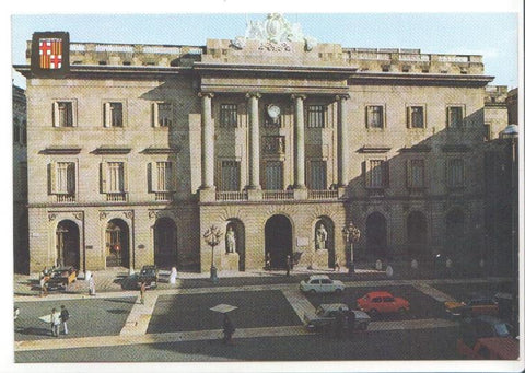 Postal JC0529: Barcelona. Ayuntamiento
