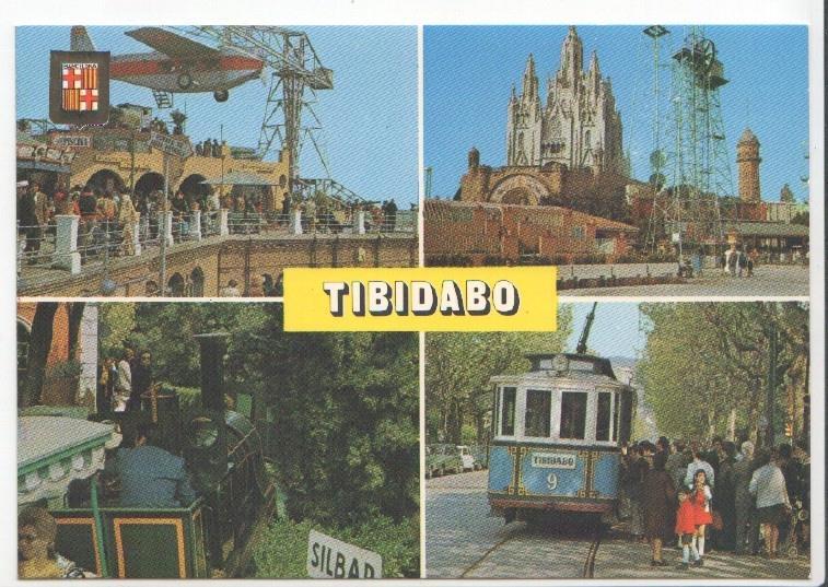 Postal JC0539: Barcelona. Tibidabo. Diversos aspectos