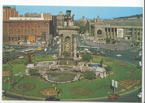 Postal JC0546: Barcelona. Plaza de España
