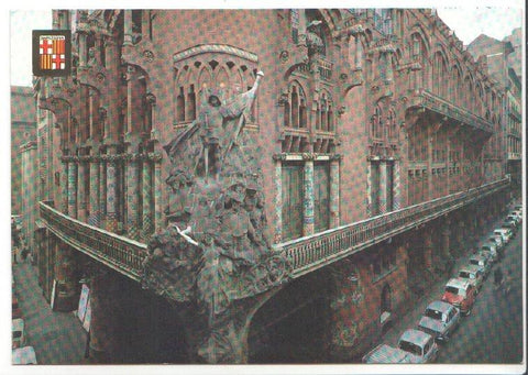 Postal JC0549: Barcelona. Palacio de la Musica Catalana