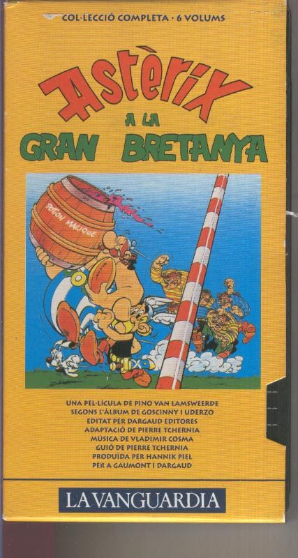 VIDEO VHS:  Asterix numero 03: a la Gran Bretanya