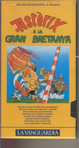 VIDEO VHS:  Asterix numero 03: a la Gran Bretanya