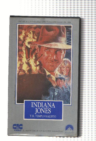 Cine VHS: INDIANA JONES Y EL TEMPLO MALDITO - Harrison Ford