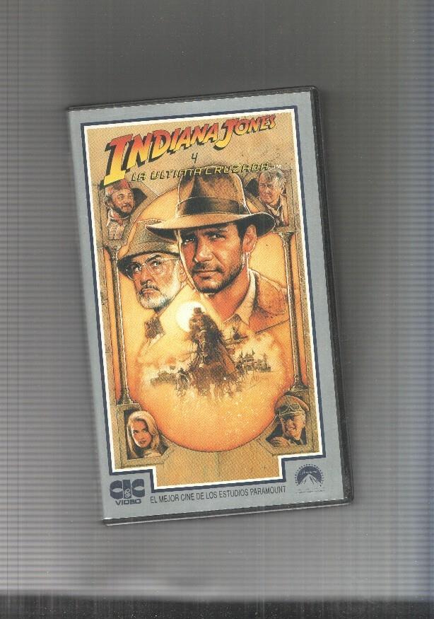 Video VHS: Indiana Jones y la ultima cruzada