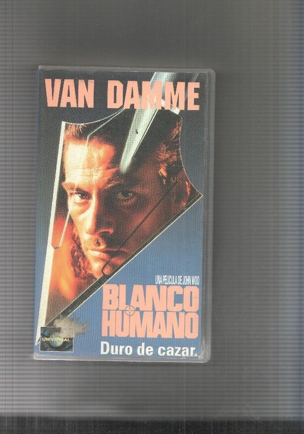 Video VHS: Blanco humano (Van Damme)