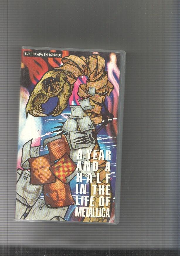 Video VHS: Metallica: A year and a half in the life of metallica