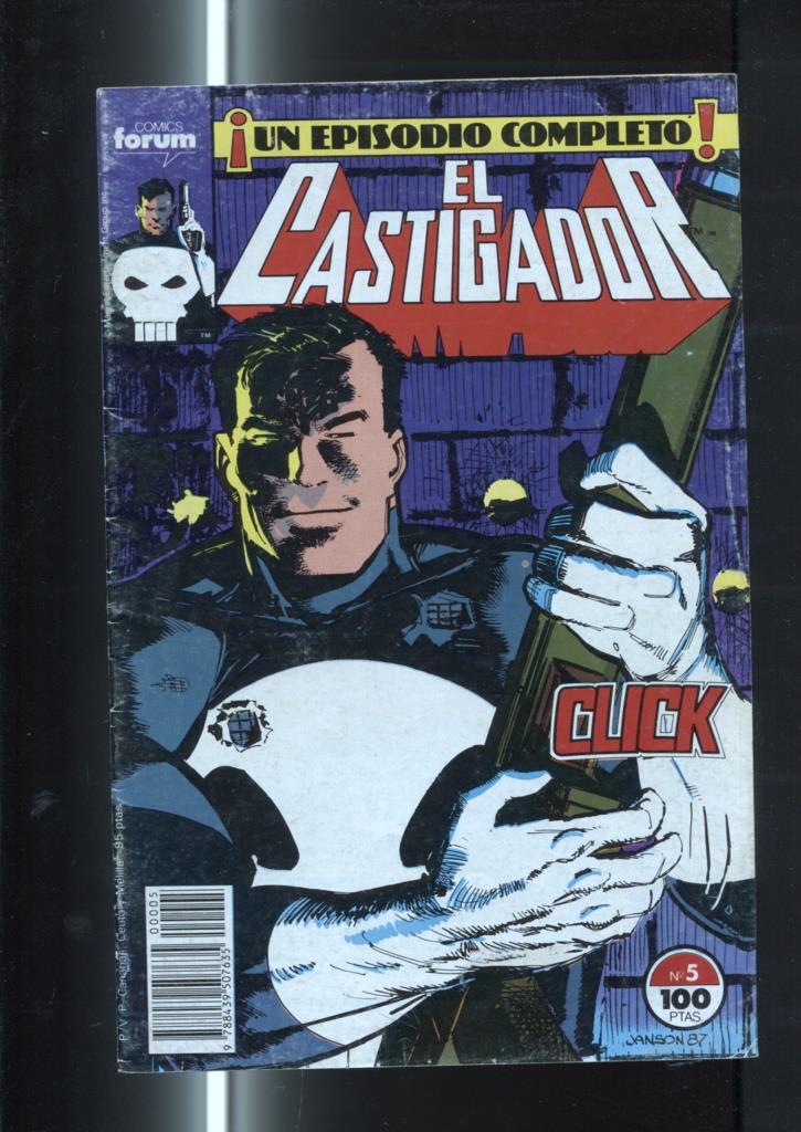 El Castigador numero 05: Ministro de la muerte (numerado 2 en trasera)