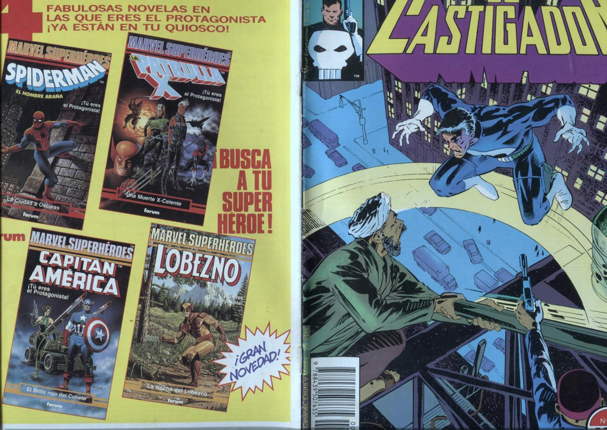 El Castigador numero 07: Rosa Silvestre (numerado 2 en trasera)