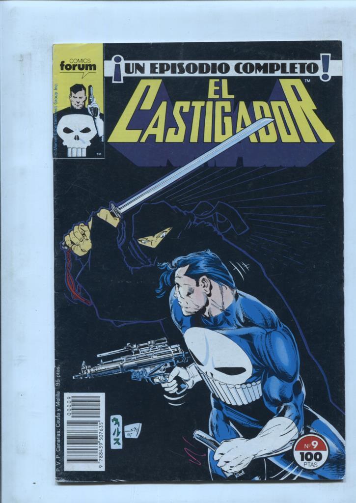 El Castigador numero 09: juego sucio (numerado 2 en trasera)