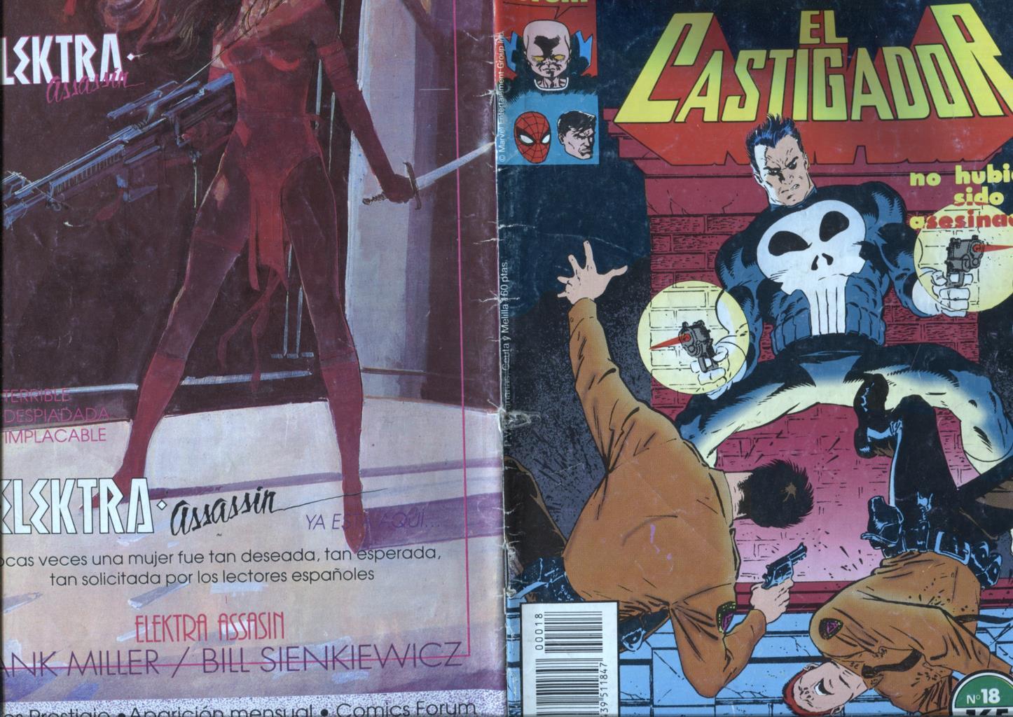 What If volumen 1 numero 18: El castigador (algo cello lado grapa)