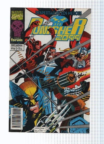 Planeta: PUNISHER 2099, Serie Limitada, Numero 04 de 12: El Dia del Heroe  