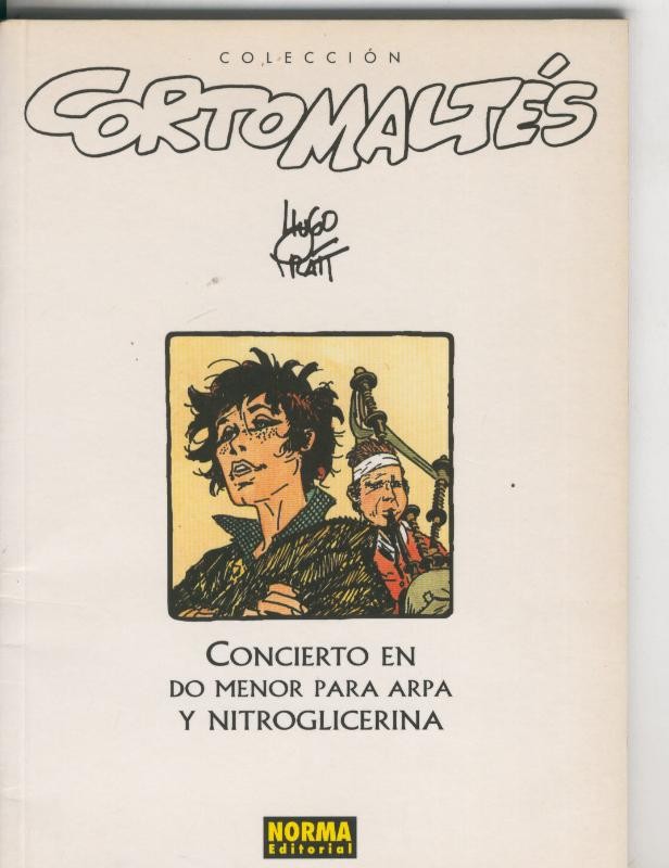 Coleccion Corto Maltes b/n numero 15: Concierto en do menor para arpa y nitroglicerina