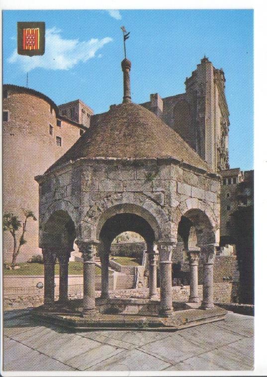 Postal JC0586: Girona. Cupula Baños Arabes