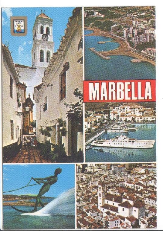 Postal JC0587: Marbella (Costa del Sol). Diversos aspectos