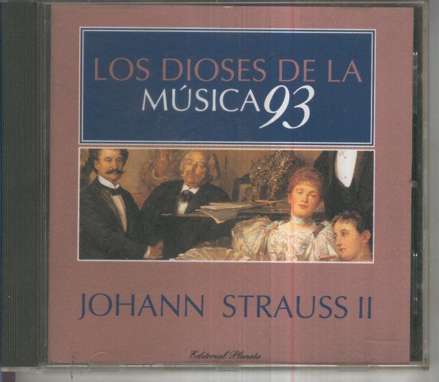 CD Musica: Coleccion Los Dioses de la Musica 93, No.31: JOHAN STRAUSS II