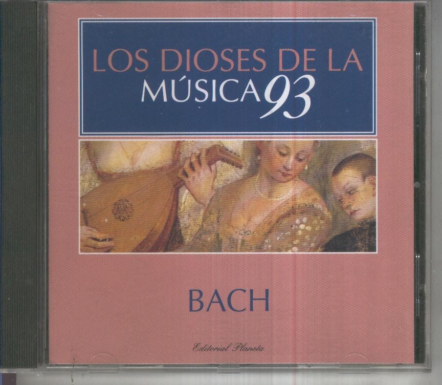 CD Musica: Coleccion Los Dioses de la Musica 93, No.04: BACH