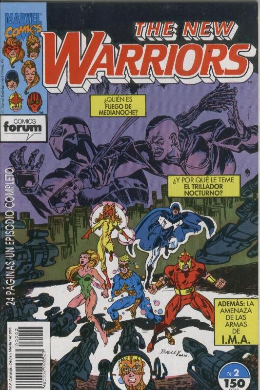 Planeta: The New Warriors volumen 1 numero 02: Imagen en el espejo