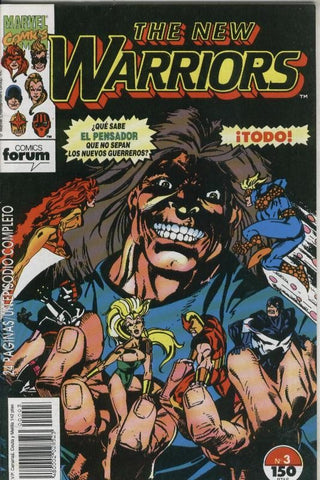 Planeta: The New Warriors volumen 1 numero 03: Existo, luego pienso