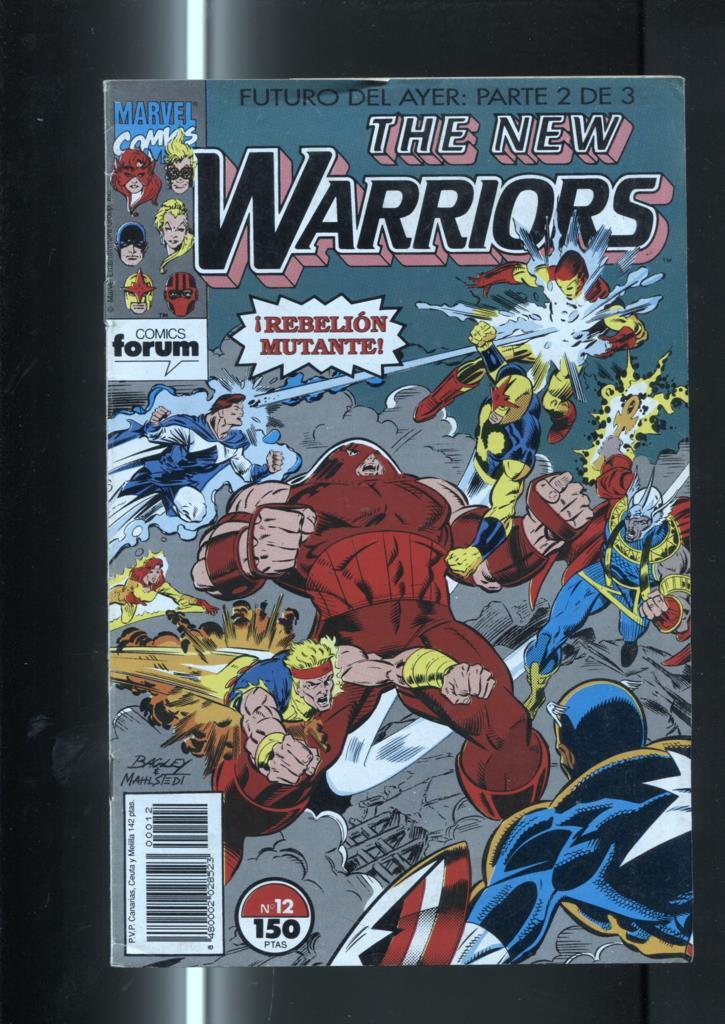 The New Warriors volumen 1 numero 12: Futuro del ayer