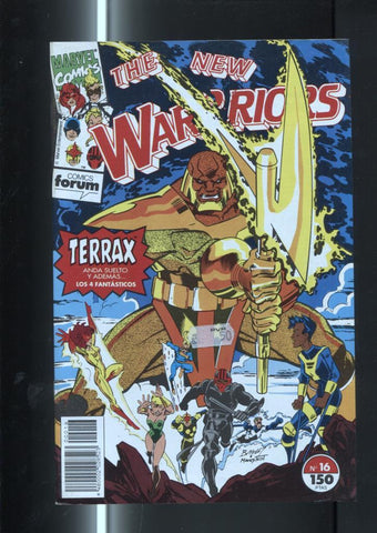 The New Warriors volumen 1 numero 16: Despedios de esta esfera mortal