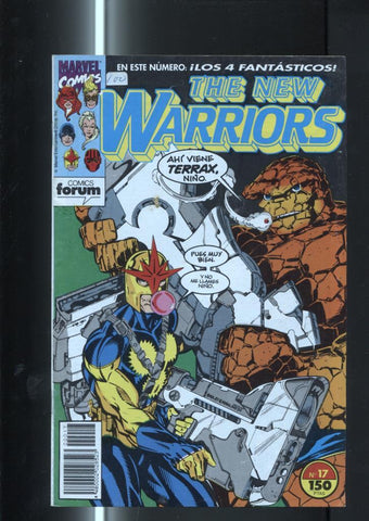The New Warriors volumen 1 numero 17: Amarga victoria