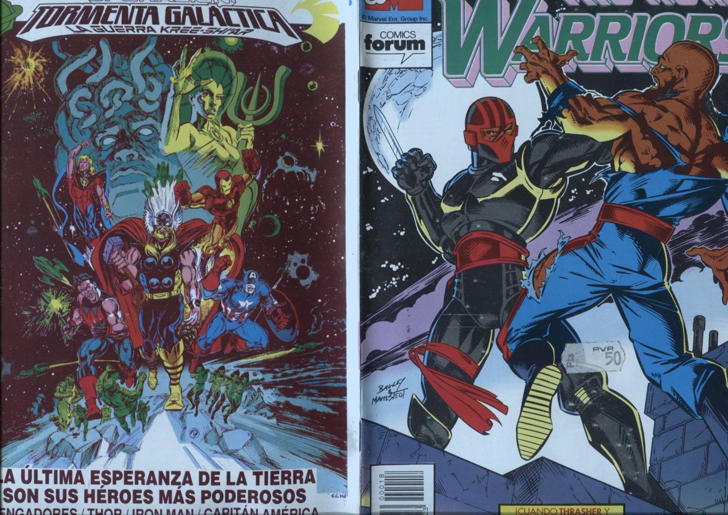 Planeta: The New Warriors volumen 1 numero 18: La fundacion Taylor
