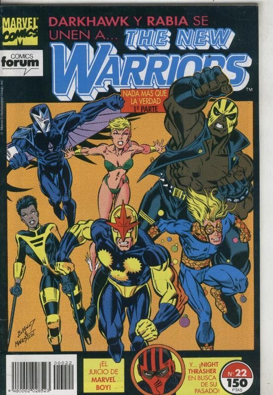 Planeta: The New Warriors volumen 1 numero 22: Nada mas que la verdad