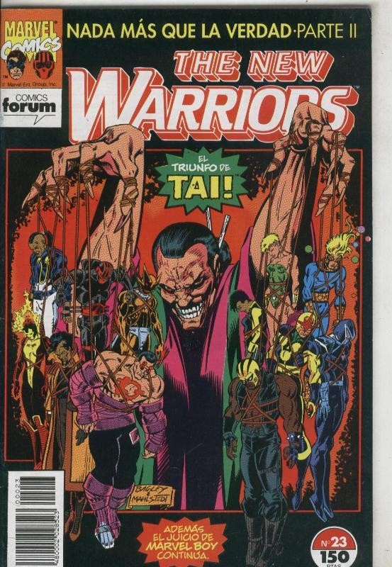 Planeta: The New Warriors volumen 1 numero 23: Nada mas que la verdad