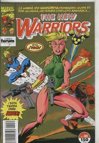 Planeta: The New Warriors volumen 1 numero 30: Guerra mundial dos