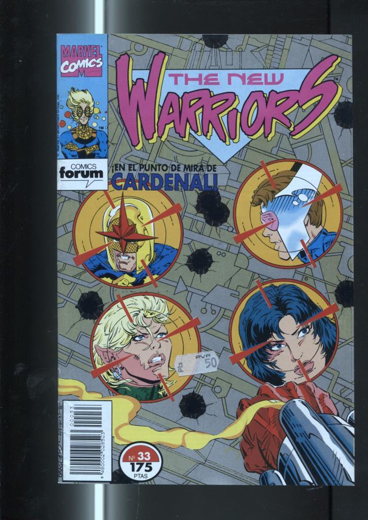 The New Warriors volumen 1 numero 33: Halcones y palomas