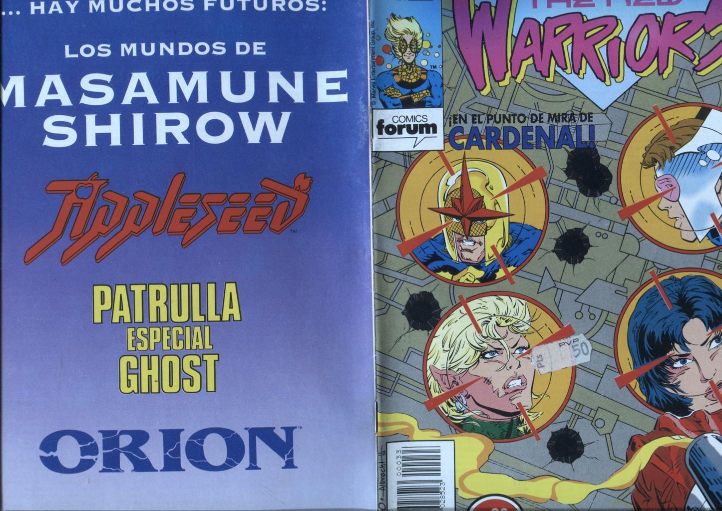 Planeta: The New Warriors volumen 1 numero 33: Halcones y palomas