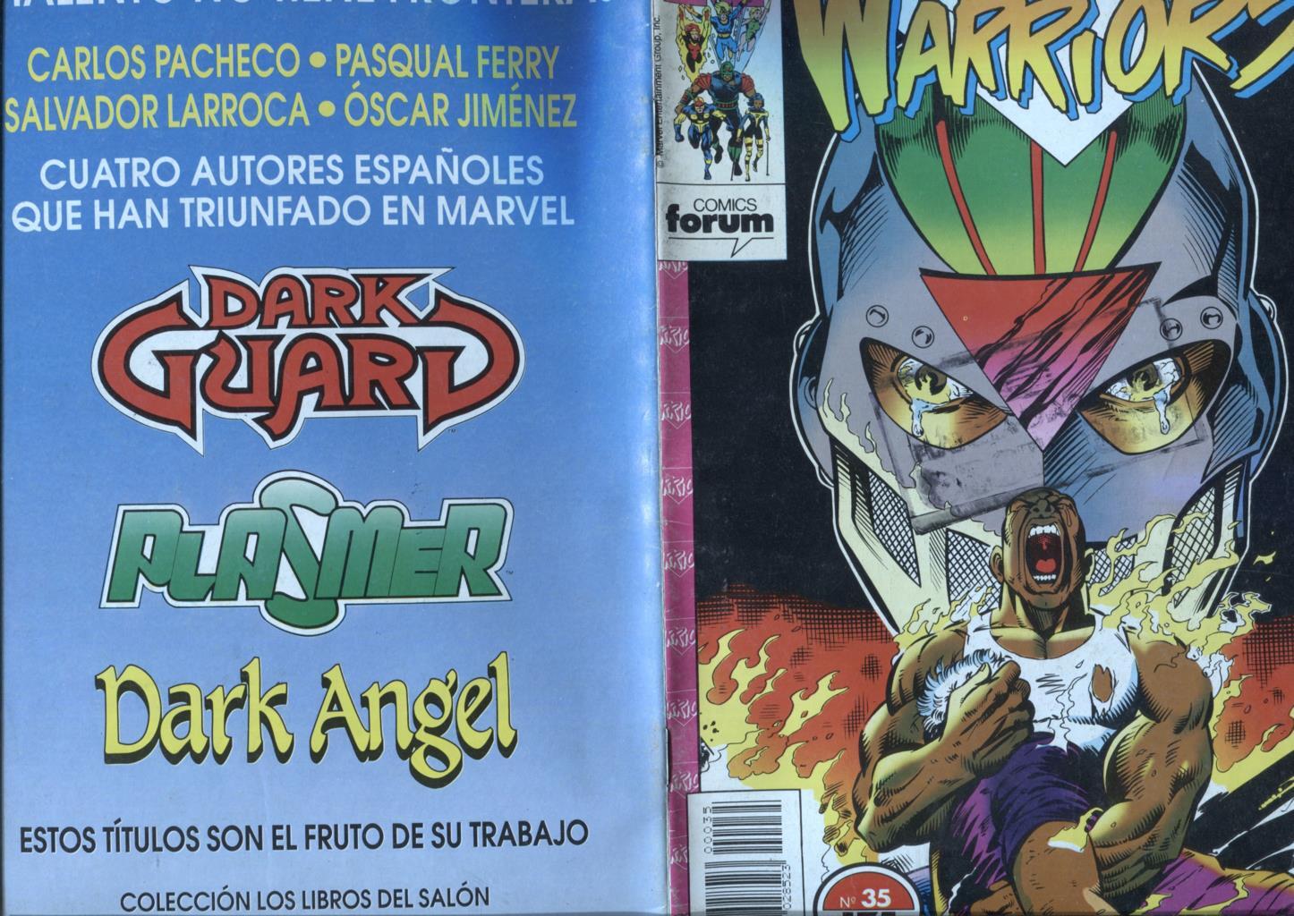 Planeta: The New Warriors volumen 1 numero 35: Valores de familia
