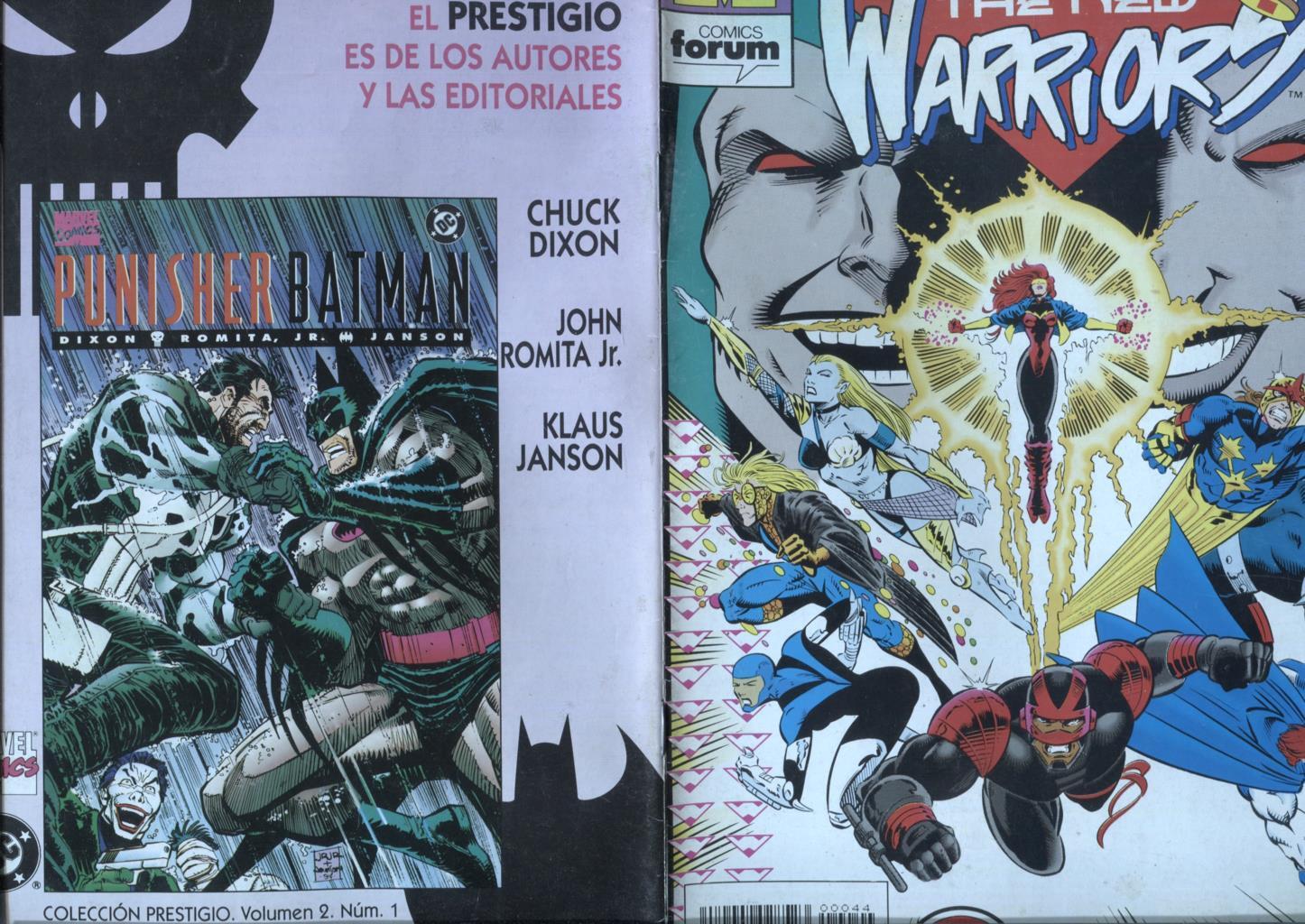 Planeta: The New Warriors volumen 1 numero 44: Como moscas en el ambar
